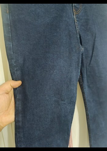 Lacivert Kadın jeans Pantolon - Görsel 3