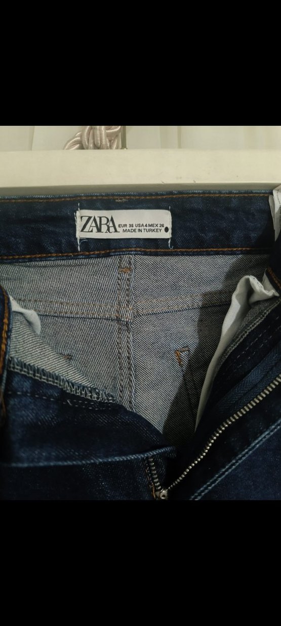 Lacivert Kadın jeans Pantolon - Görsel 4