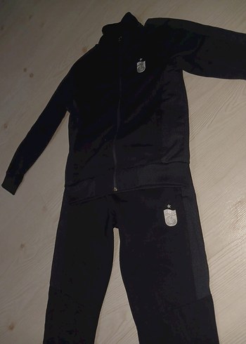 TS Club Erkek Siyah eşofman takımı - Görsel 4