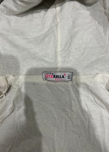 Kız Çocuk Gri Kapüşonlu Kürklü Ceket - Görsel 5