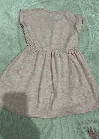 Pembe Kız Çocuk Kolsuz Elbise - Görsel 5