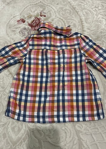 Renkli Ekose Desenli Erkek Çocuk Gömlek - Görsel 4