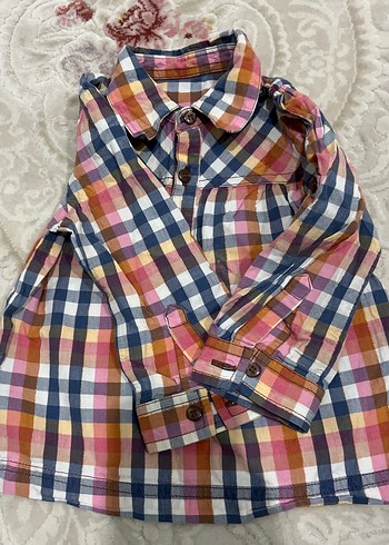 Renkli Ekose Desenli Erkek Çocuk Gömlek - Görsel 3