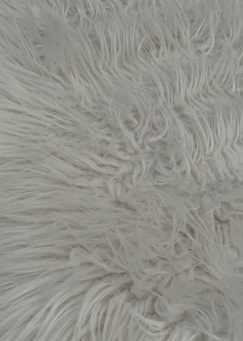 Bohem Tarzı Beyaz Post Halı - Görsel 4