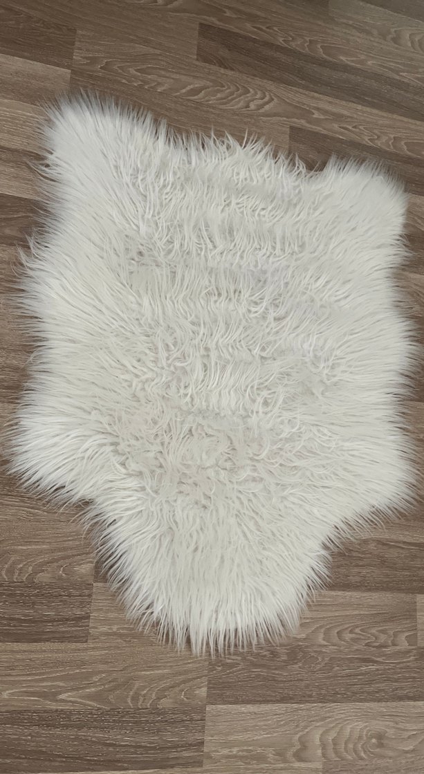 Bohem Tarzı Beyaz Post Halı - Görsel 5