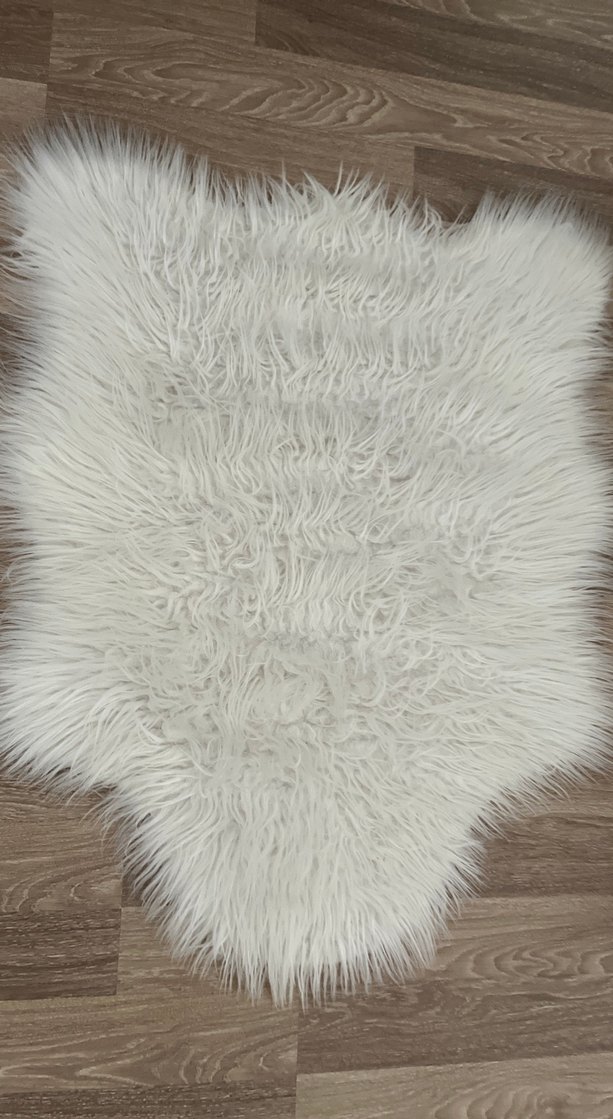 Bohem Tarzı Beyaz Post Halı - Görsel 3