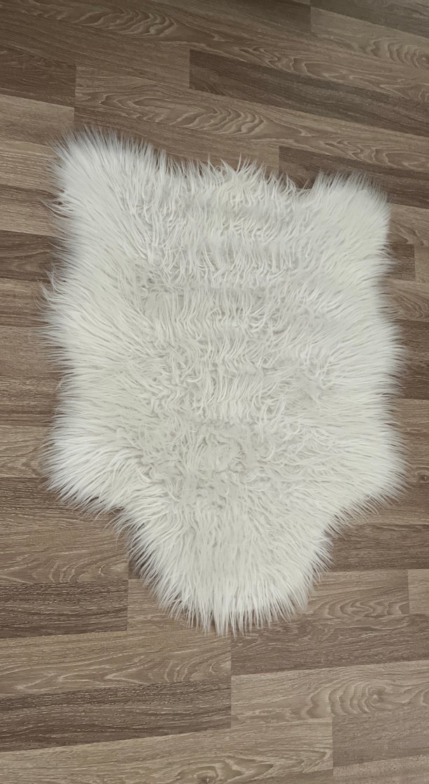 Bohem Tarzı Beyaz Post Halı - Görsel 2