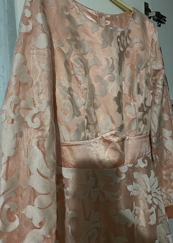 Parlak Pembe Uzun Bohem Kadın Elbisesi 38-40 - Görsel 4