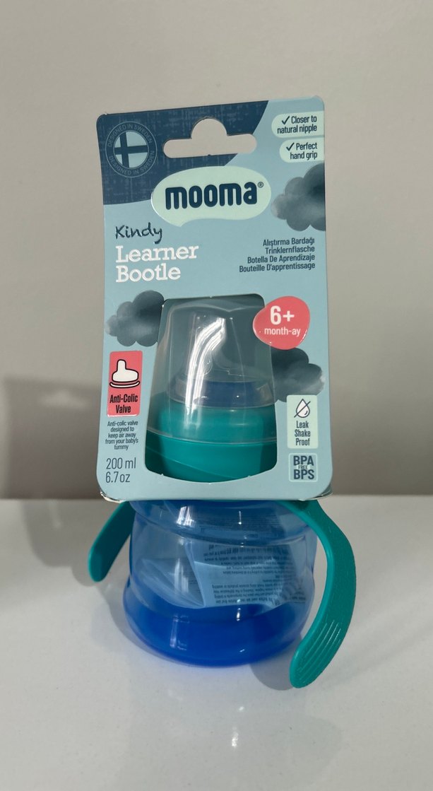 Moona Renkli Bebek Öğrenme Biberonu 270 ml - Görsel 3