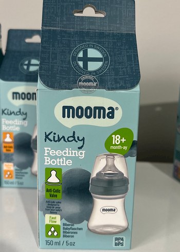 Moona Çocuk Termos Şişesi Gri - Görsel 4