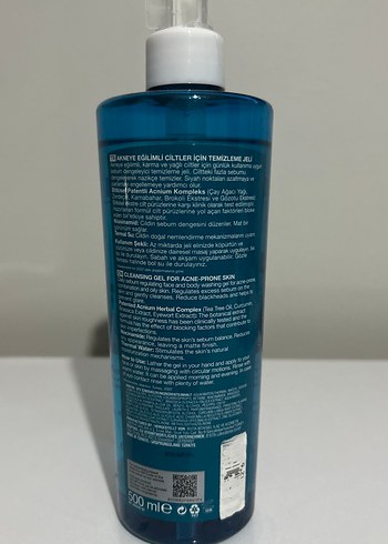 Bioxcin Acnium Akne Temizleme Jeli 500 ml - Görsel 2