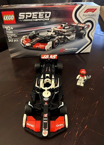 LEGO 77250 Speed Champions Şampiyonları MoneyGram Haas Yarış - Görsel 5