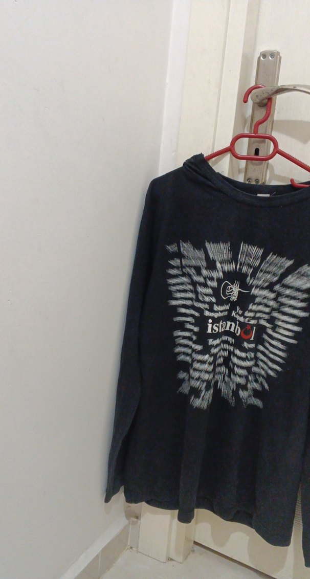 baskılı sweatshirt - Görsel 2