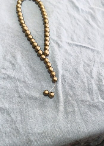 %70 indirimli cam İnci 33'lük tespih - Görsel 3