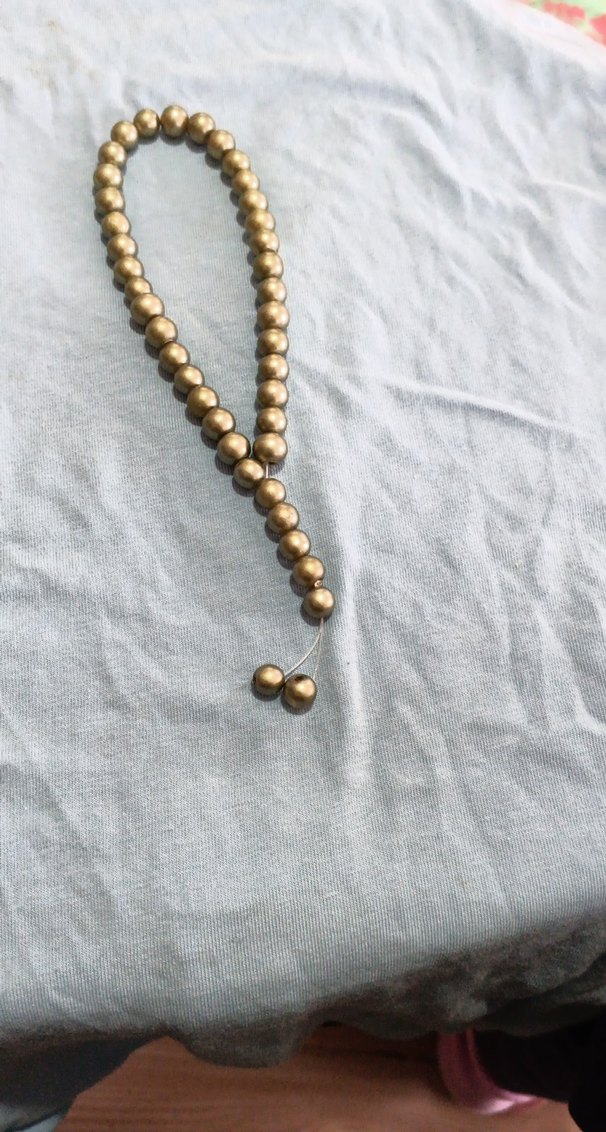 %70 indirimli cam İnci 33'lük tespih - Görsel 3