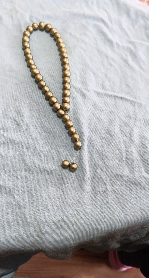 %70 indirimli cam İnci 33'lük tespih - Görsel 2