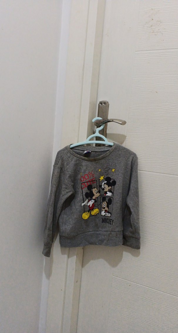 erkek çocuk baskılı sweatshirt - Görsel 2