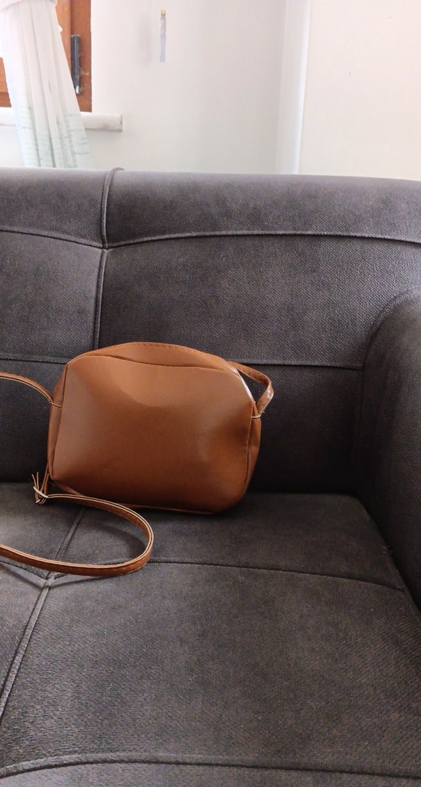 Sıfır ürün %50 indirimli Koyu Bej Deri Kadın Çanta - Görsel 4