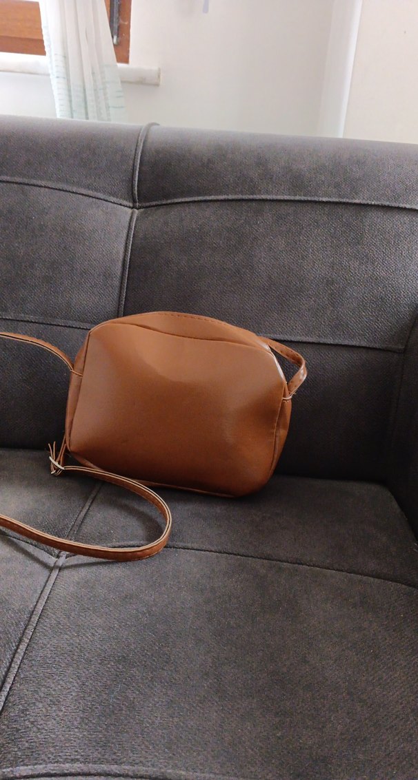 Sıfır ürün %50 indirimli Koyu Bej Deri Kadın Çanta - Görsel 2