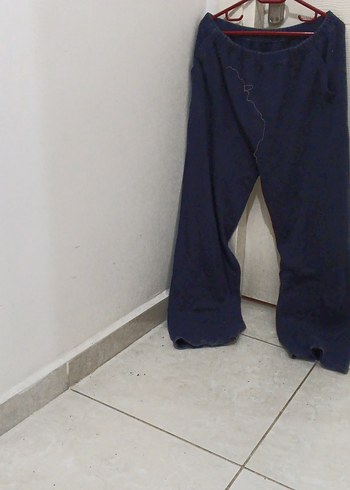 beli lastikli cep detaylı Pamuklu çok rahat eşofman altı - Görsel 3