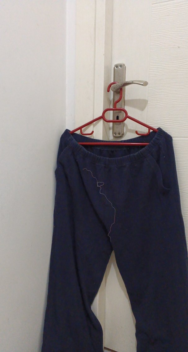 beli lastikli cep detaylı Pamuklu çok rahat eşofman altı - Görsel 4