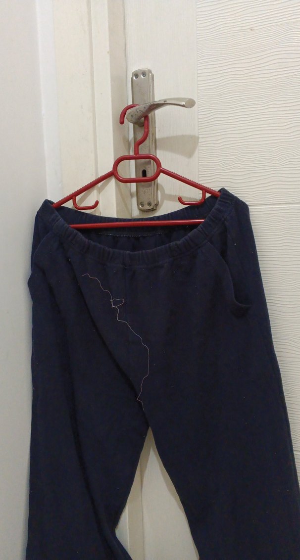 beli lastikli cep detaylı Pamuklu çok rahat eşofman altı - Görsel 4