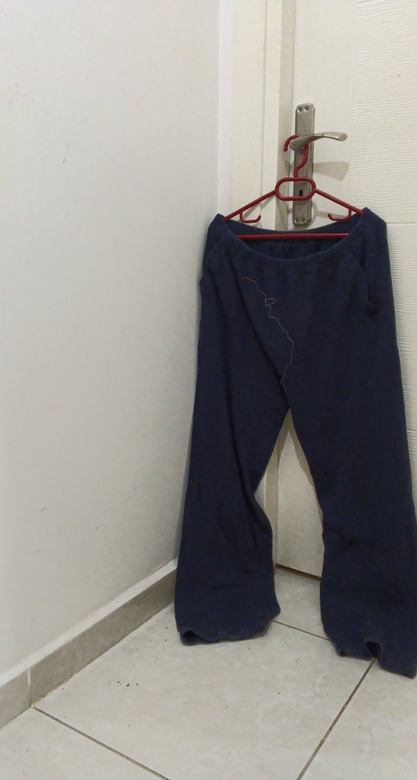 beli lastikli cep detaylı Pamuklu çok rahat eşofman altı - Görsel 3