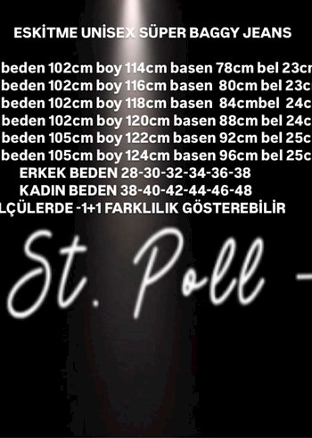 Baggy unisex jean. - Görsel 2