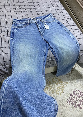 Baggy jean pantolon - Görsel 2