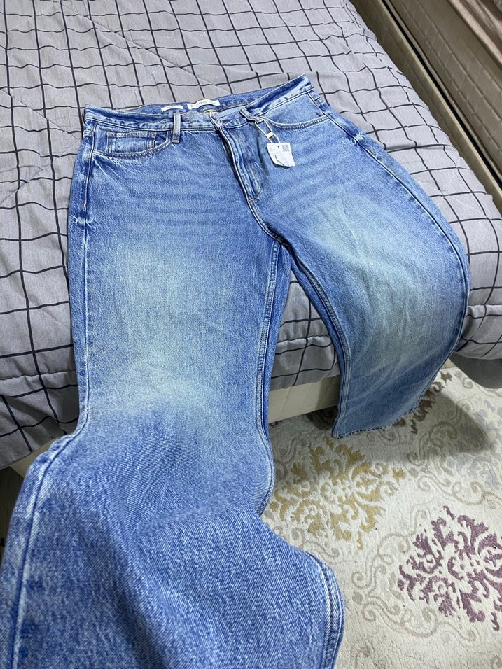 Baggy jean pantolon - Görsel 2