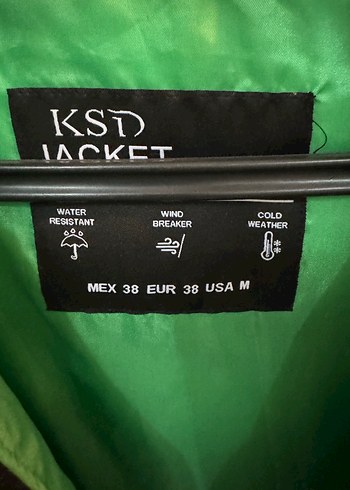 Yeşil Şişme Fermuarlı Kadın Yelek - Görsel 5