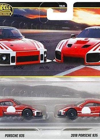 Kırmızı Porsche 935 Oyuncak Araba Seti | Gardrops