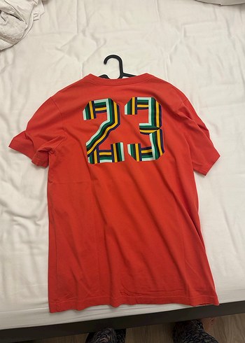 JORDAN Turuncu Baskılı Erkek Tişört - Görsel 2