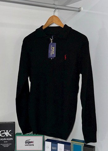 Polo Ralph Lauren Siyah Polo Yaka Triko