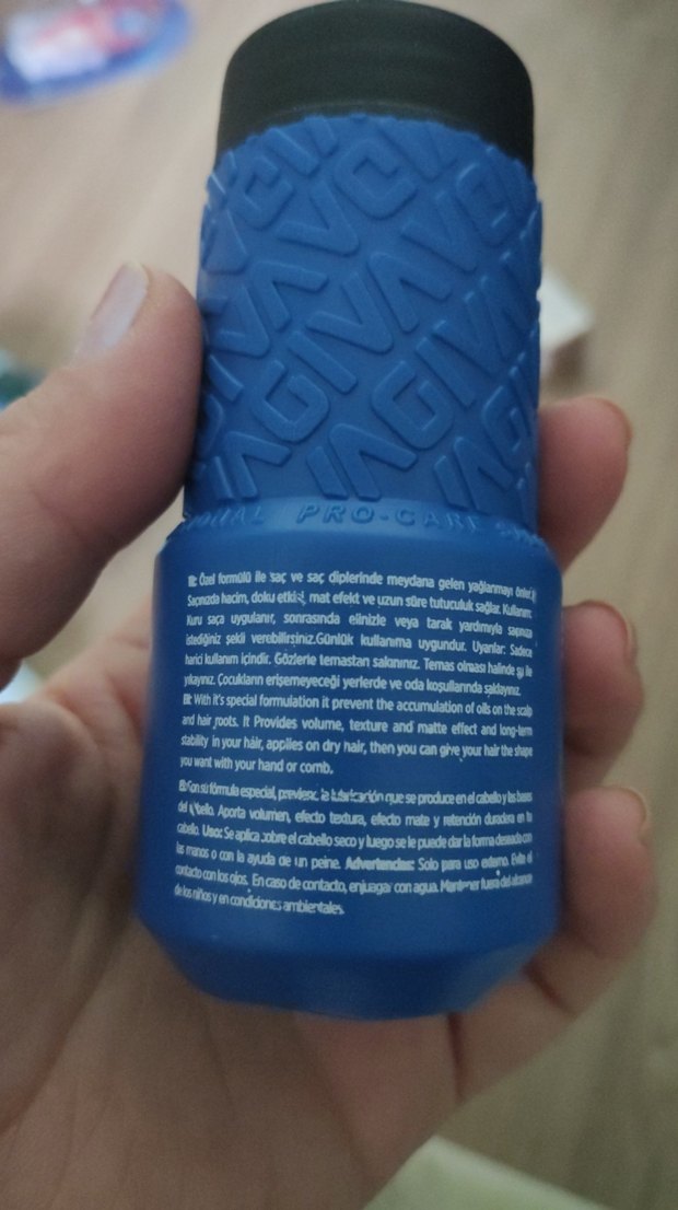 SalonPro Mat Toz Wax Saç Şekillendirici - Görsel 2