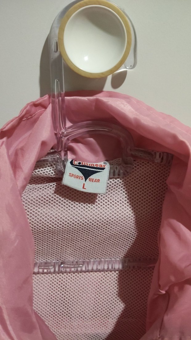 Pembe Fermuarlı Midi Kadın Yağmurluk - Görsel 2