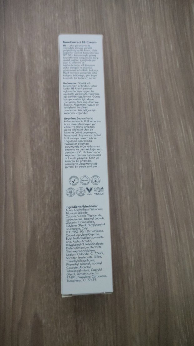 The Purest Solutions Ton Düzeltici BB Krem SPF 50 - Görsel 3