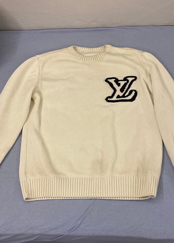 Louis Vuitton Ekru Triko Kazak