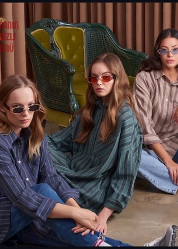 Çizgili Oduncu Gömlek - Görsel 4