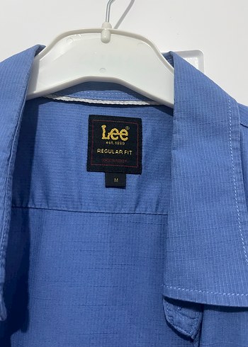 Lee Erkek Mavi Uzun Kollu Gömlek - Görsel 3