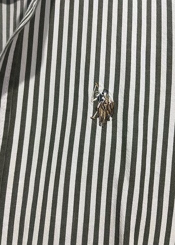 Bej Çizgili Erkek Gömlek - Görsel 3