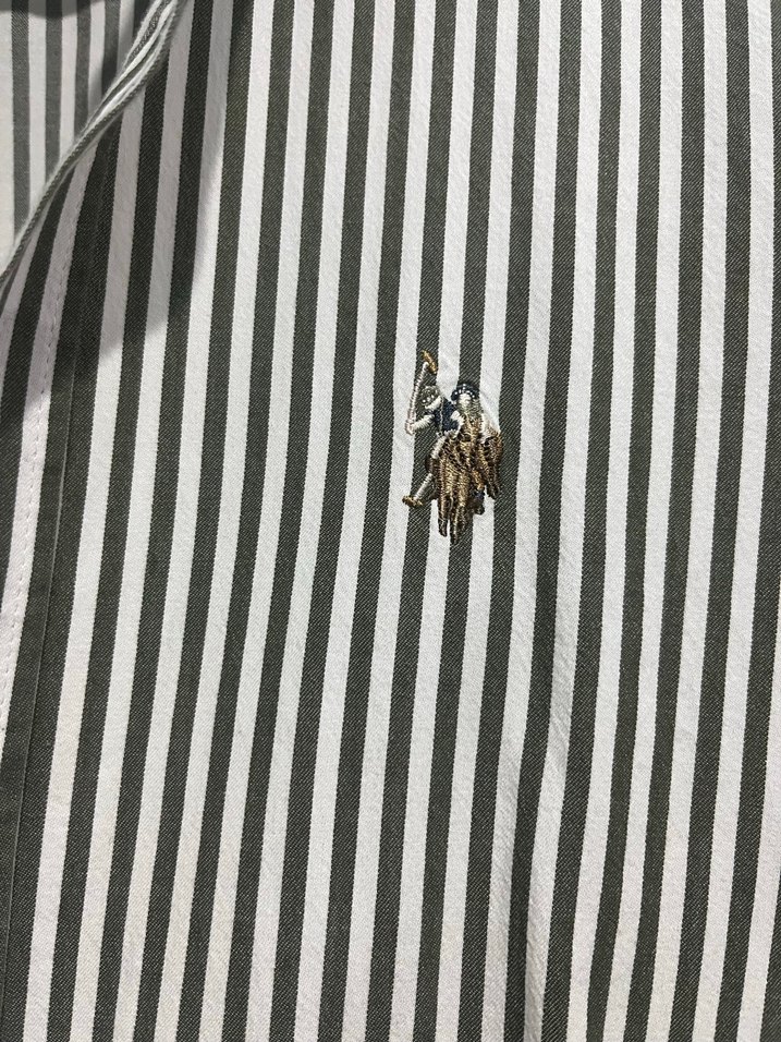 Bej Çizgili Erkek Gömlek - Görsel 3