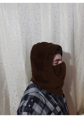 Erkek ve kadın kışlık şapka bere kar maskesi - Görsel 2