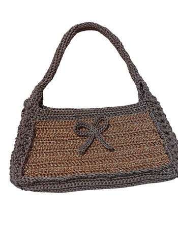 Örgü Bohem Kadın Çanta - Görsel 3