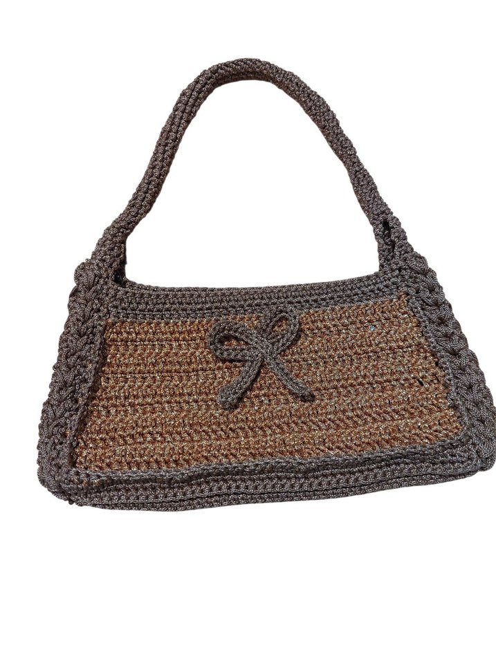 Örgü Bohem Kadın Çanta - Görsel 3