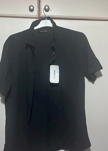 Siyah Erkek yazlık Polo gömlek - Görsel 3