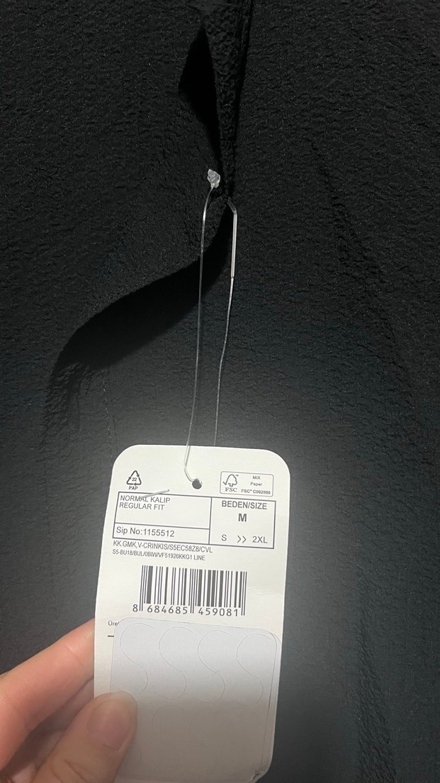 Siyah Erkek yazlık  Polo gömlek - Görsel 4