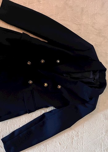 Defacto Sikligin Simgesi Lacivertcift Sirali Blazer