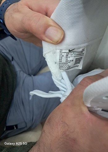 Beyaz Nike Air Force 1 37 39 40 45 - Görsel 4