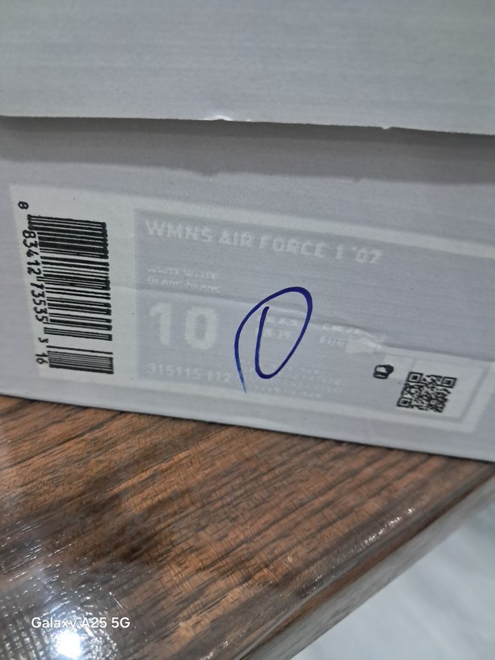 Beyaz Nike Air Force 1 37 39 40 45 - Görsel 5